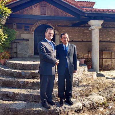 Посета на министерот за култура и туризам на Народна Република Кина, Луо Шуганг