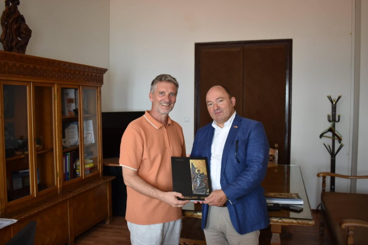 Visit of the Austrian ambassador H.E. Martin Palmer